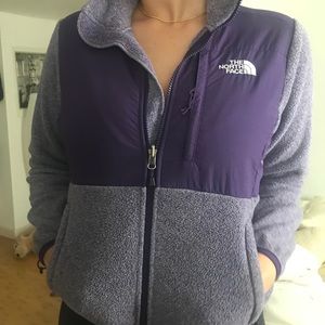 purple north face women’s jacket